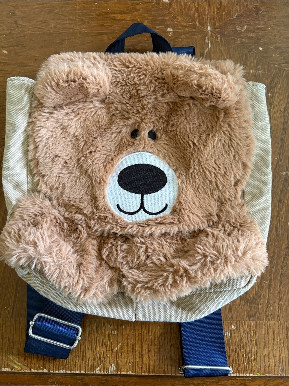 Kids Plush Bear Backpack - Brown